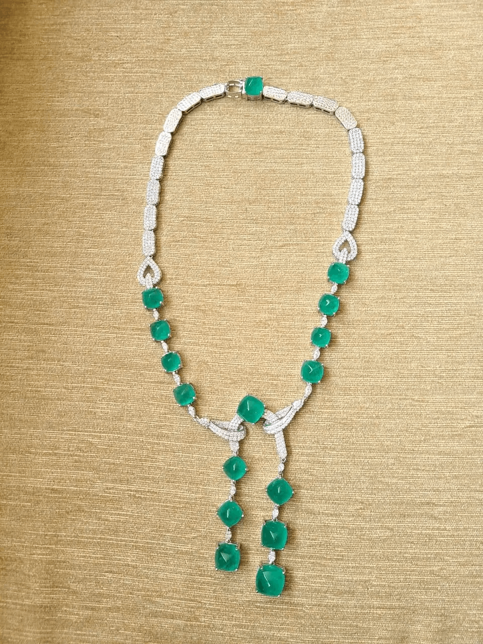 emerald necklace