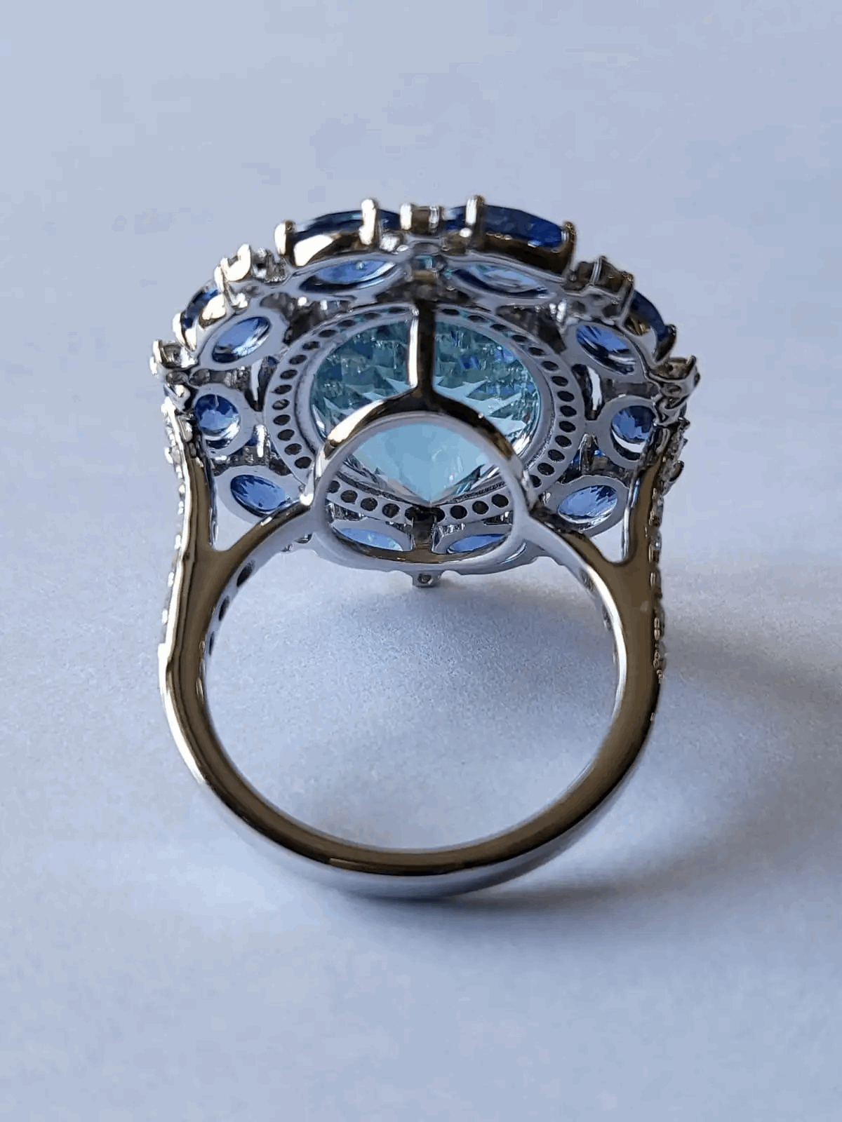 aquamarine wedding ring