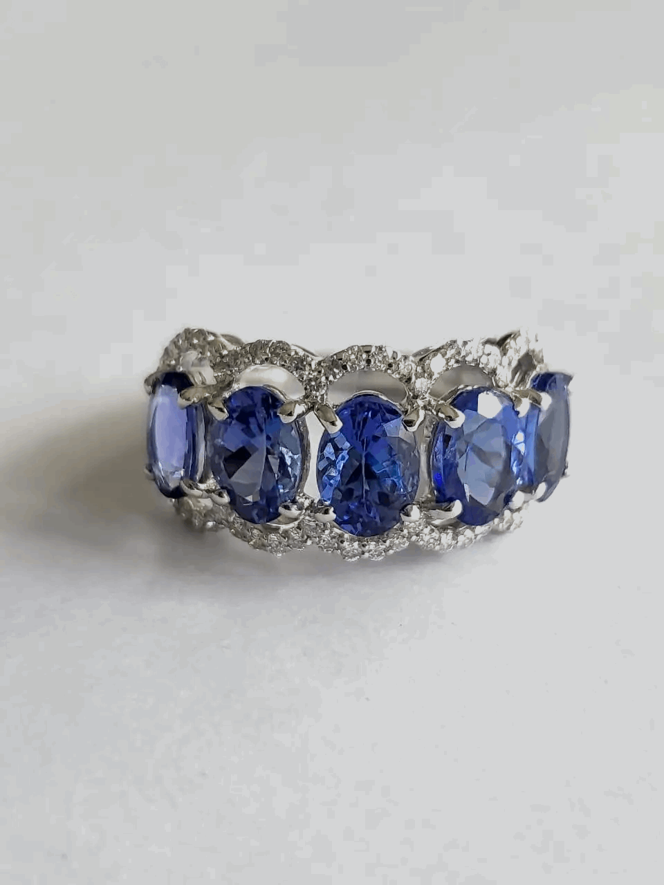 tanzanite diamond rings