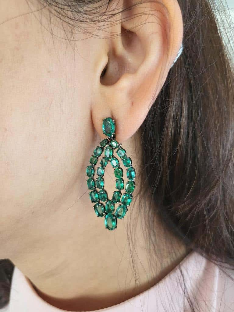 natural gemstone earrings