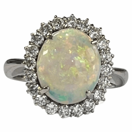 australian opal rings