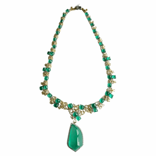 emerald necklace