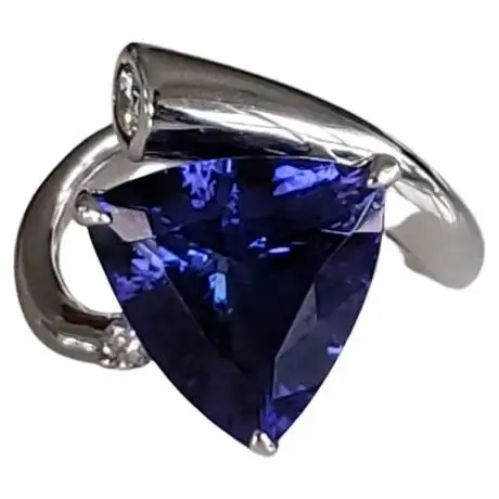 tanzanite diamond ring